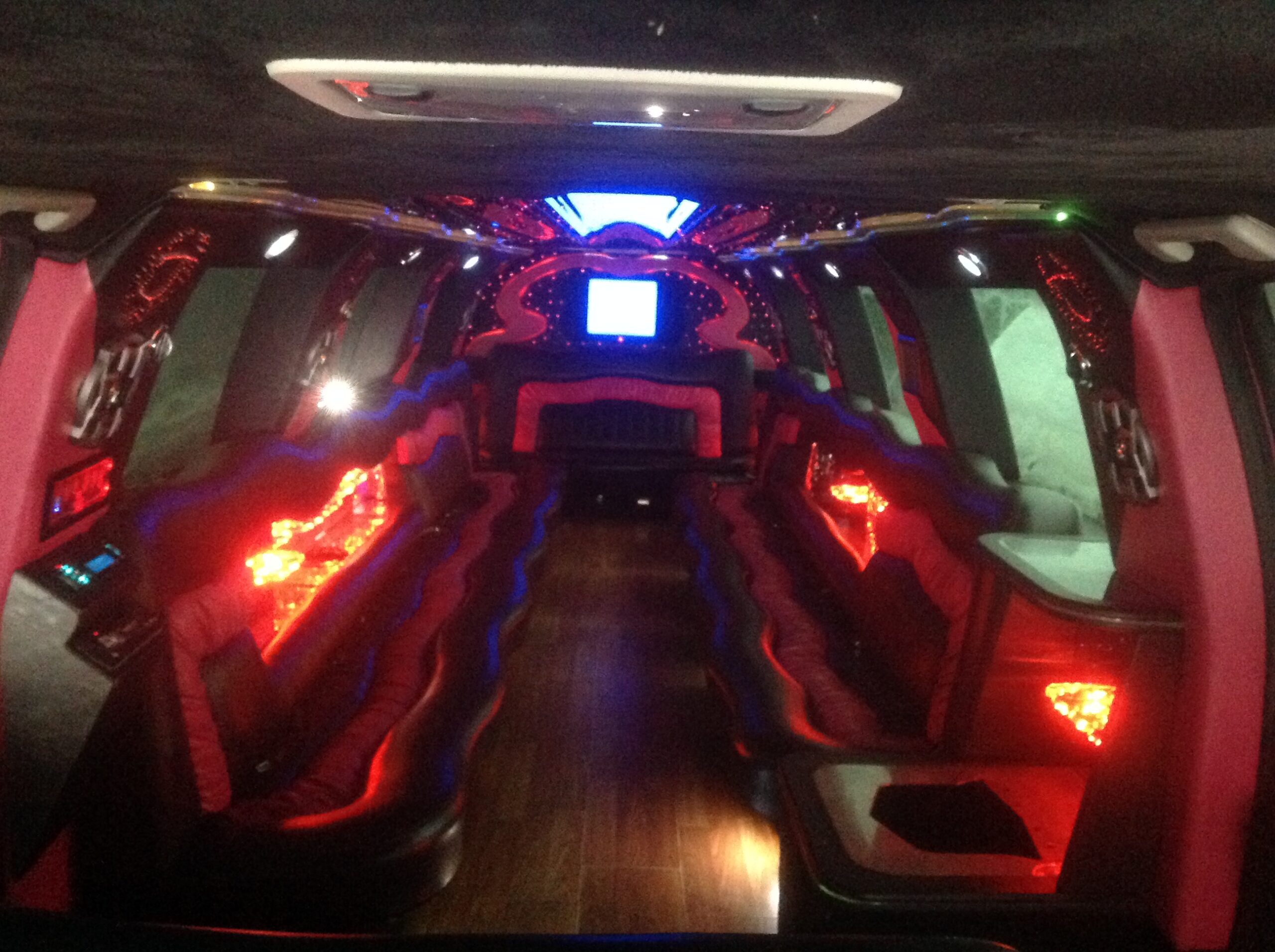 Interior Pink Cadillac Escalade