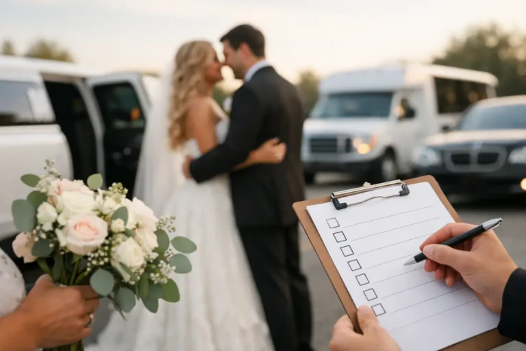 Wedding Party Transportation Checklist